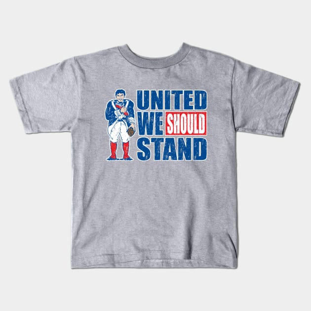 Patriots United Kids T-Shirt by pjsignman